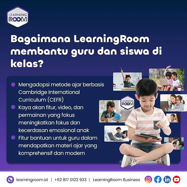 LearningRoom - Platform Belajar Bahasa Inggris yang Seru & Interaktif