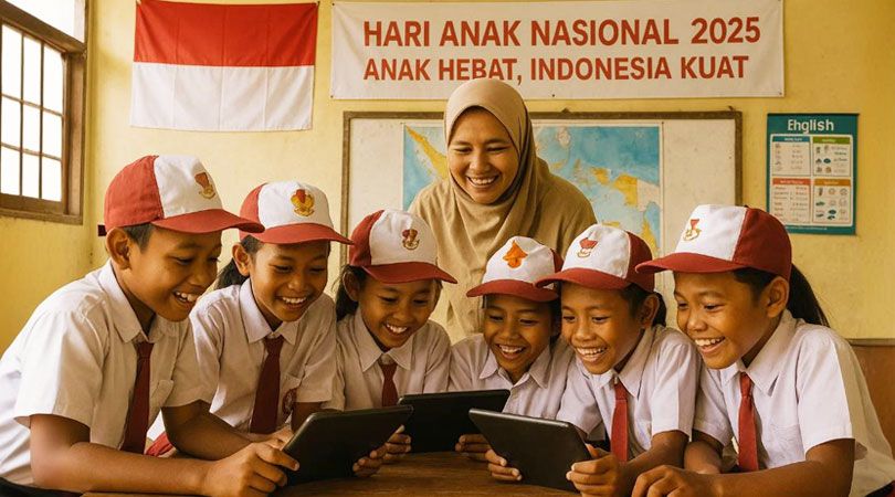 Hadiah Terbaik di Hari Anak Nasional: Akses Belajar Bahasa Inggris Digital untuk Semua!