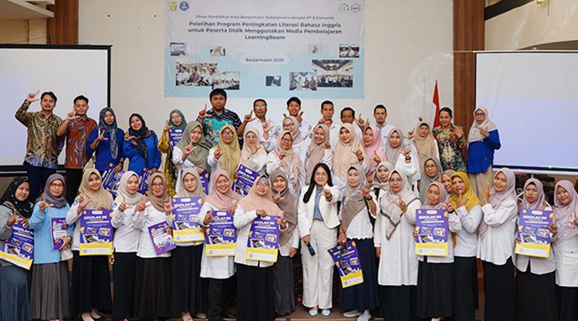 LearningRoom Latih Guru Bahasa Inggris SMP se-Banjarmasin untuk Optimalkan Pembelajaran Digital