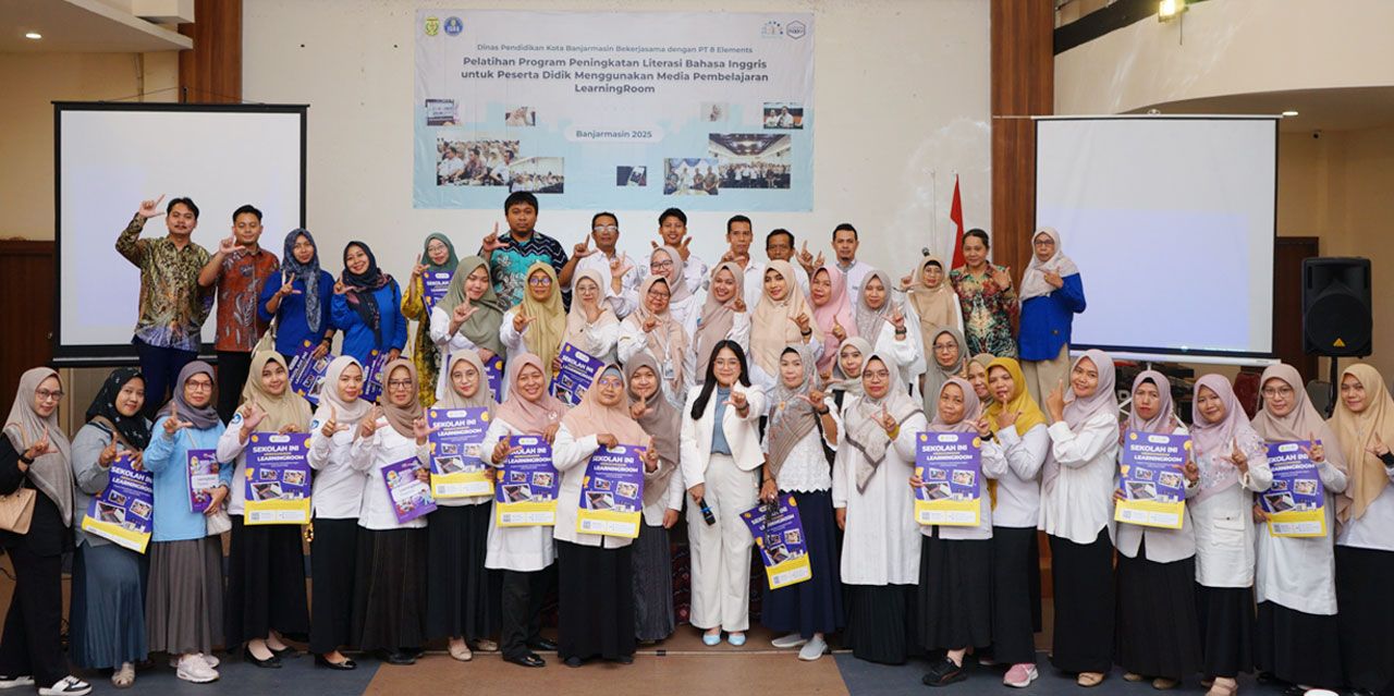 LearningRoom Latih Guru Bahasa Inggris SMP se-Banjarmasin untuk Optimalkan Pembelajaran Digital
