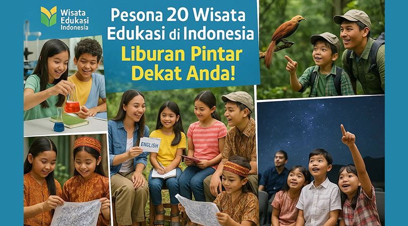 Pesona 20 Wisata Edukasi di Indonesia: Liburan Pintar Dekat Anda!