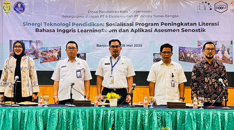 Sosialisasi LearningRoom di Banjarmasin: Solusi Digital untuk Peningkatan Literasi Bahasa Inggris