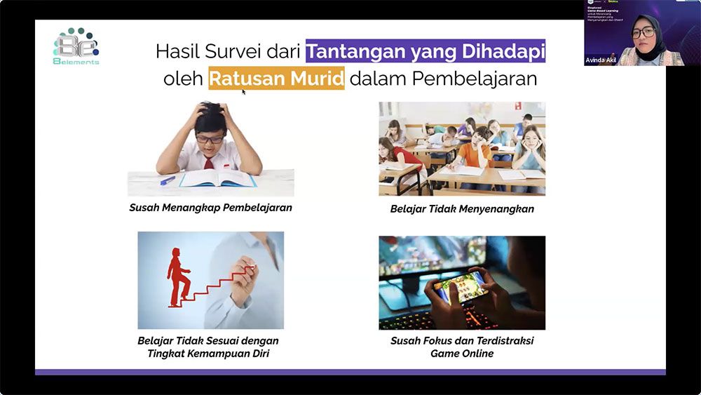 Webinar Pendidikan LearningRoom Teacher Community - Metode Game-Based Learning - Avinda Akil 03