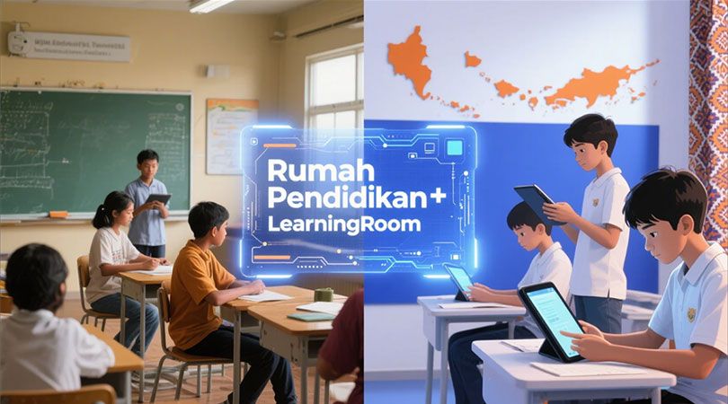 Rumah Pendidikan dan LearningRoom: Sinergi untuk Masa Depan Anak Indonesia