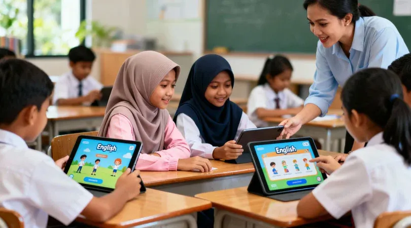 Integrasi AI & Pembelajaran Adaptif Bahasa Inggris