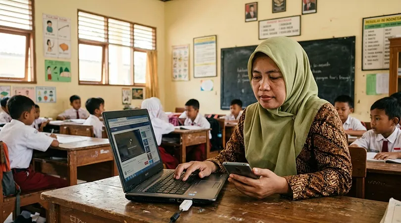 Teachers Are Going Digital, But There’s a Price They’re Paying
