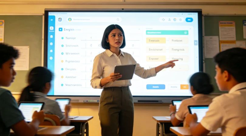 An Interactive English Class Was Never Supposed to Drain You