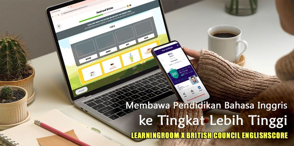 LearningRoom x British Council EnglishScore: Membawa Pendidikan Bahasa Inggris ke Tingkat Lebih Tinggi