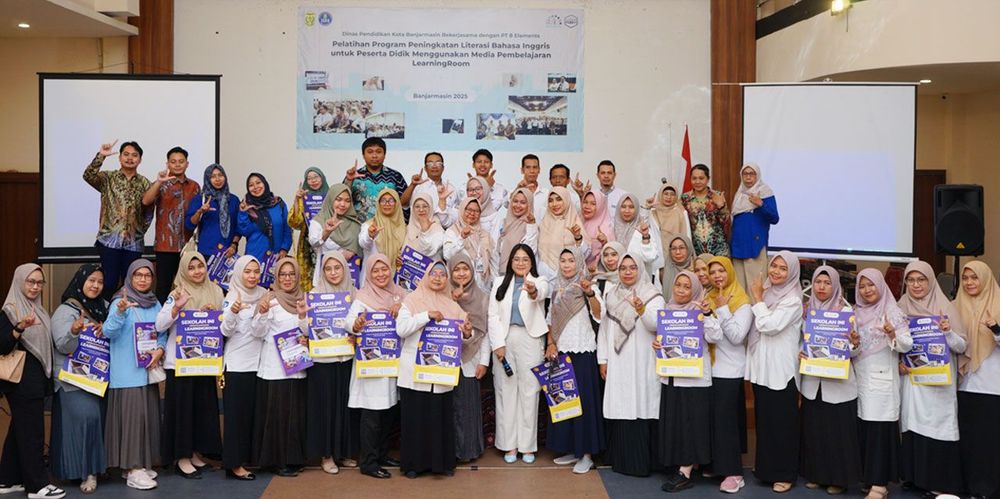 LearningRoom Latih Guru Bahasa Inggris SMP se-Banjarmasin untuk Optimalkan Pembelajaran Digital
