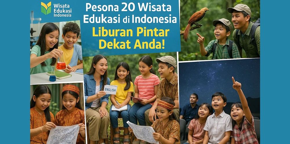 Pesona 20 Wisata Edukasi di Indonesia: Liburan Pintar Dekat Anda!