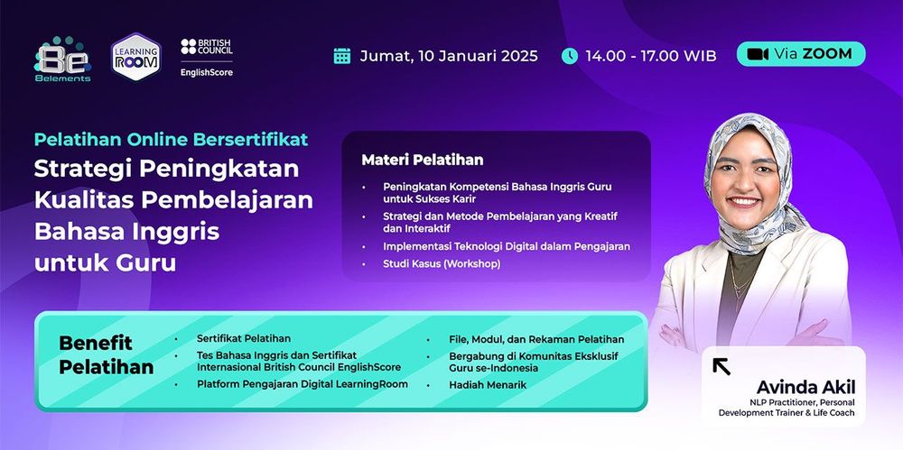 Rahasia Sukses dalam Pembelajaran Bahasa Inggris: Sorotan Pelatihan Online LearningRoom