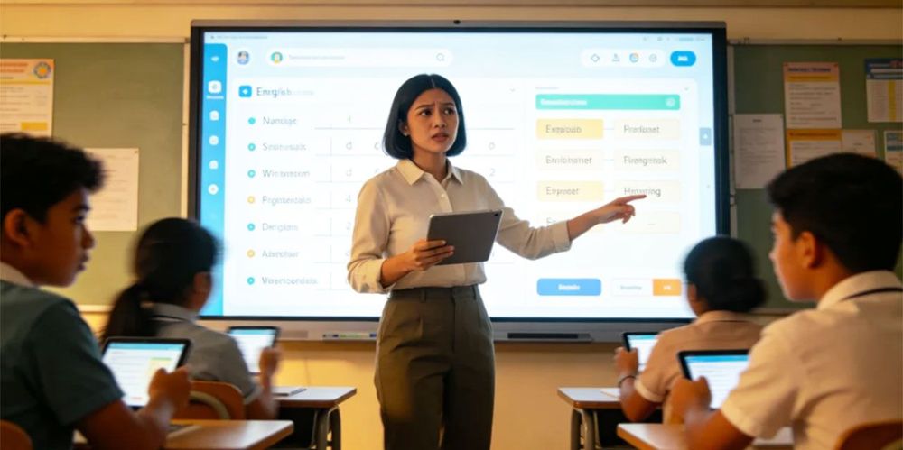 An Interactive English Class Was Never Supposed to Drain You