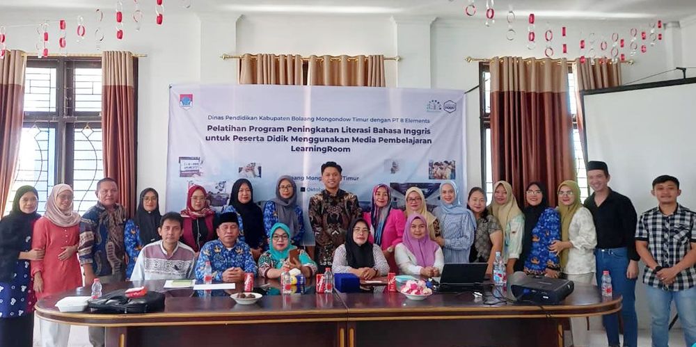 Pelatihan Implementasi LearningRoom di Bolaang Mongondow Timur: Kolaborasi Dinas Pendidikan dan PT 8 Elements