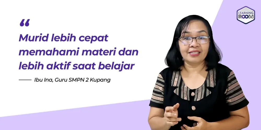Cerita Ibu Ina Menggunakan LearningRoom di SMPN 2 Kupang: Murid Tidak Lagi Takut Bicara Bahasa Inggris!