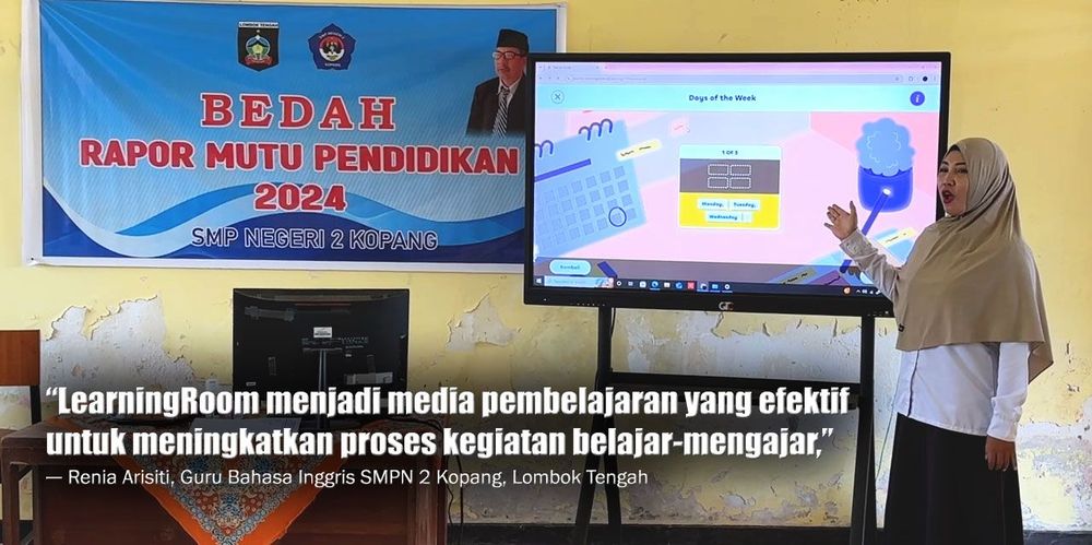 A Teacher’s Story from SMPN 2 Kopang: How LearningRoom Supports Meaningful English Learning