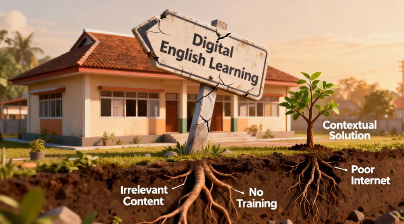 5 Penyebab Kegagalan Pembelajaran Bahasa Inggris Digital di Sekolah