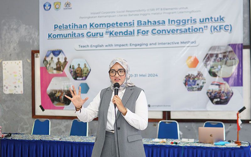 Pelatihan Guru di Kendal sebagai Rangkaian Inisiatif CSR dari PT 8 Elements